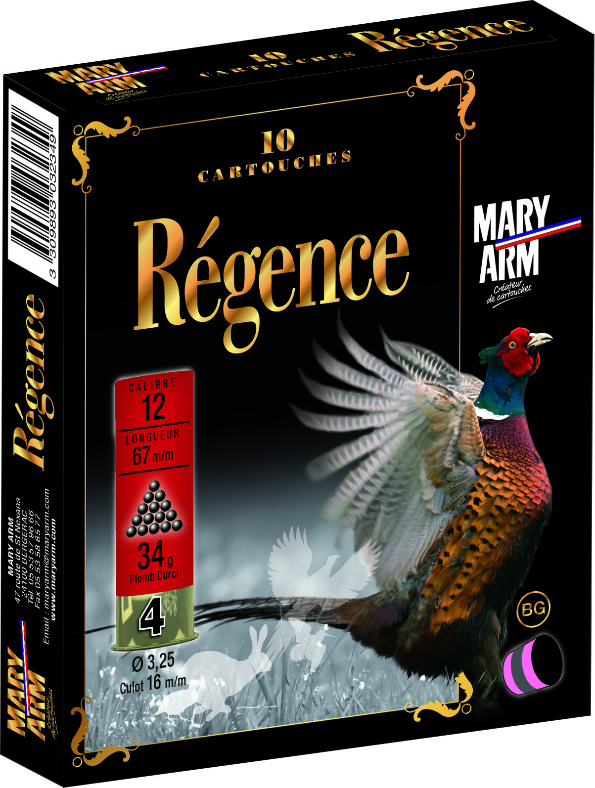 MARY ARM REGENCE 34gr